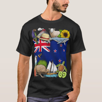 T-shirt Fierté de Nouvelle-Zélande drôle