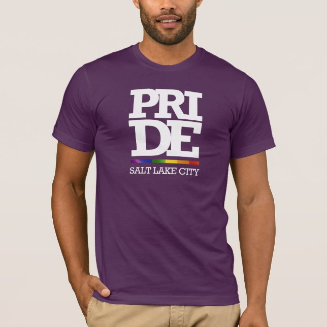 T-shirt FIERTÉ DE SALT LAKE CITY -- .png (Devant)