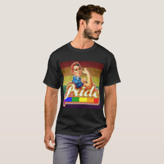 T-shirt Fierté de soeur - force - pièce en t graphique