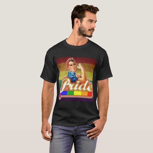 T-shirt Fierté de soeur - force - pièce en t graphique (Devant entier)