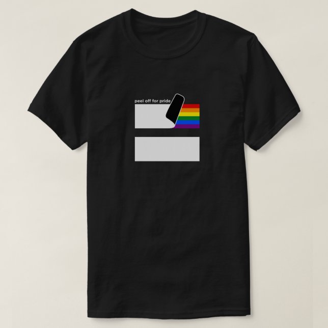 T-shirt Fierté d'égalité (Design devant)