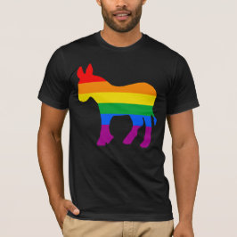 T-SHIRT FIERTÉ DÉMOCRATE LGBTQ