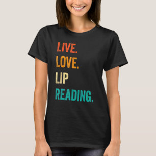 T-shirt Fierté des Sourds Langue des Signes ASL Vivre Amou