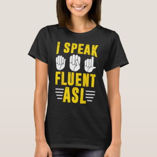 T-shirt Fierté des Sourds Langue des Signes de Sensibilisa