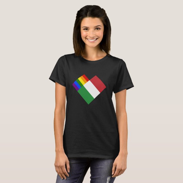 T-shirt Fierté d'Italie (Devant entier)