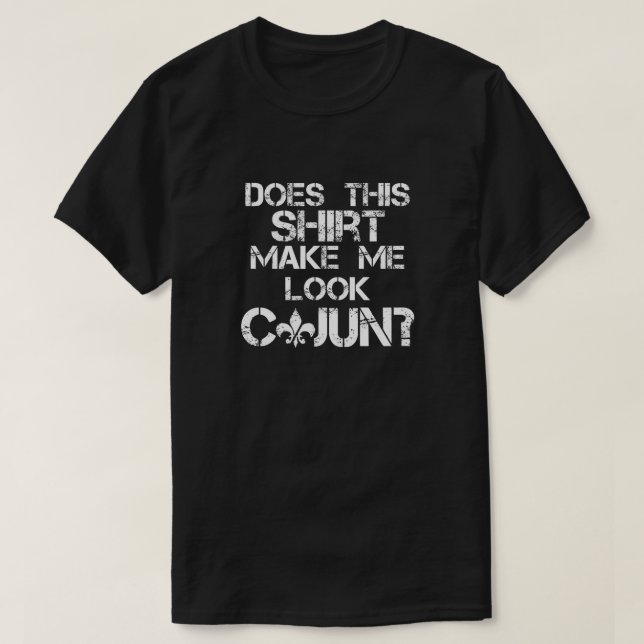 T-shirt Fierté drôle de Cajun Acadiana Fleur De Lis (Design devant)