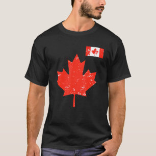 T-shirt Fierté du Canada - Feuille d'érable canadienne et