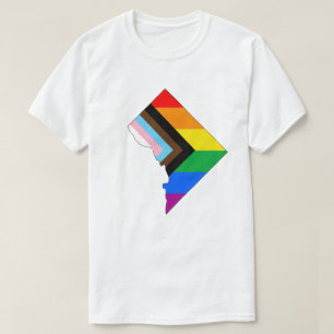 T-shirt Fierté du district de Columbia Fierté LGBTQ