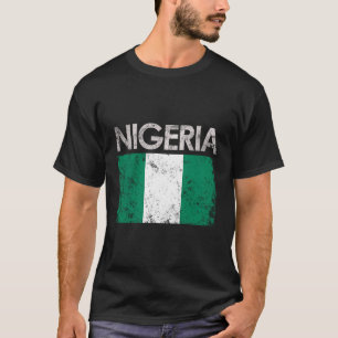 T-shirt Fierté du drapeau nigérian