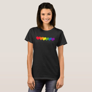 T-shirt Fierté du gay pride | LGBTQ de coeurs