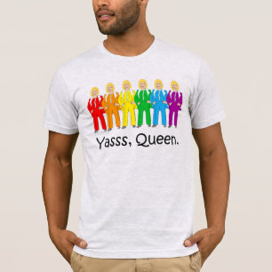 T-shirt Fierté du pantalon de Hillary - Yasss Reine
