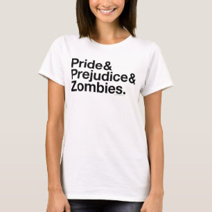 T-shirt Fierté et Predjudice et zombis 2