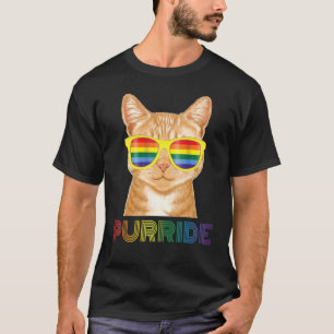 T-shirt Fierté féline Gay Pride Lgb Cat Essentia