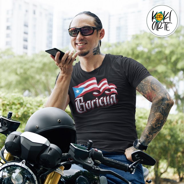 T-shirt Fierté forte de Boricua (Créateur téléchargé)