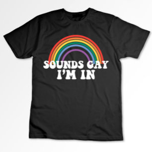 T-shirt Fierté gay LGBT Sons gay Je suis en arc-en-ciel ga