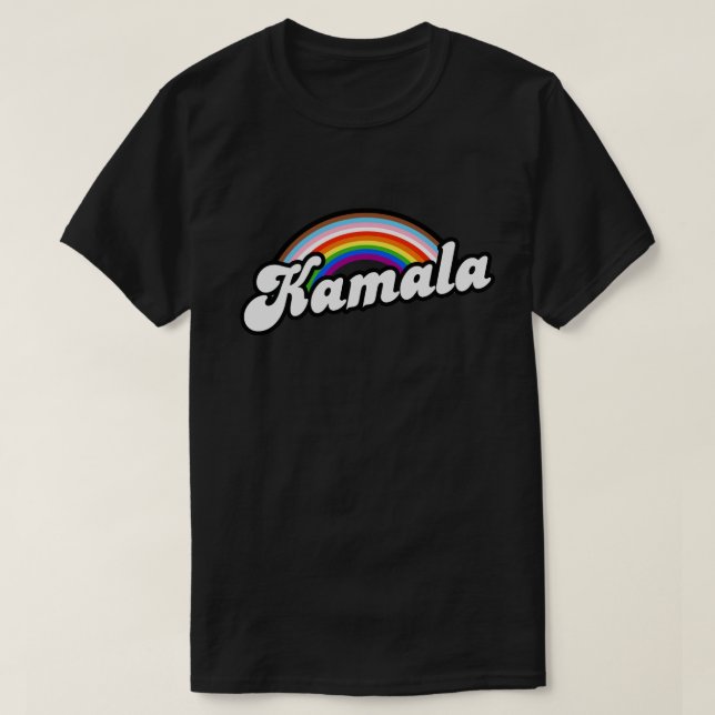 T-shirt Fierté inclusive de Kamala (Design devant)