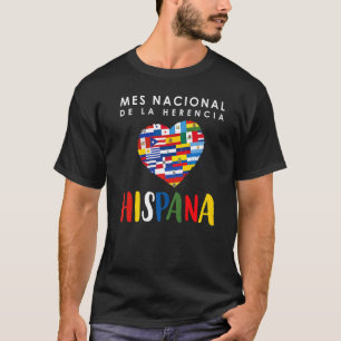 T-shirt Fierté latino Mois du patrimoine hispanique Premiu