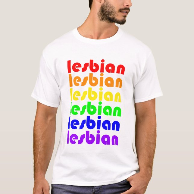 T-shirt Fierté lesbienne (Devant)