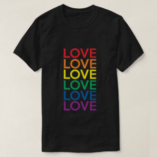 T-SHIRT FIERTÉ LESBIENNE GAIE DE L'ÉGALITÉ LGBTQI
