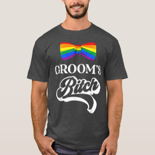 T-shirt Fierté LGBT Gay Enterrement de vie de garçon Maria