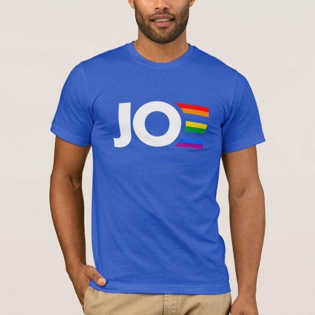 T-shirt Fierté LGBTQ pour Joe (Devant)
