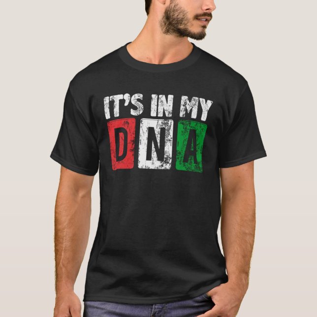 T-shirt Fierté mexicaine C'est dans mon ADN J'aime Mexique (Devant)