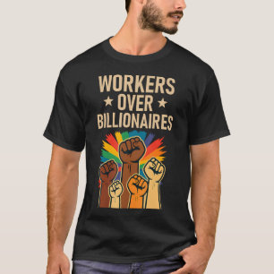 T-shirt Fierté militante des travailleurs contre les milli