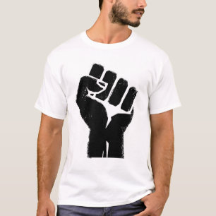 T-shirt Fierté noire de résistance