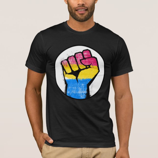 T-Shirt Fierté Pansexuelle (Devant)