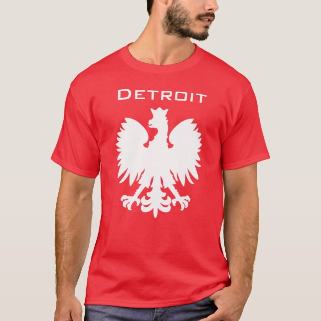 T-shirt Fierté polonaise de Detroit (Devant)