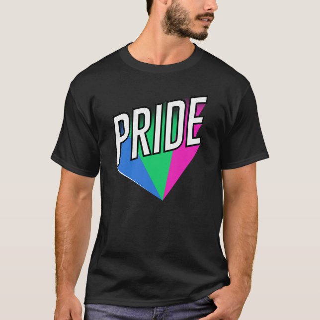 T-shirt Fierté poly (Devant)