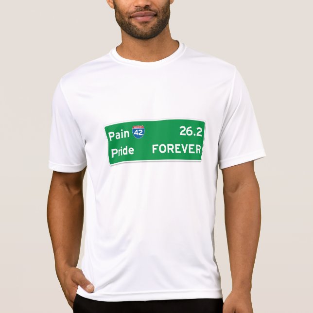 T-shirt Fierté pour toujours 26,2 (Devant)