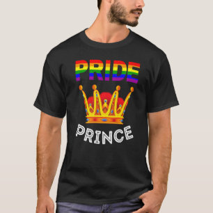 T-shirt Fierté Prince Funny Lgbtqia Homosexuel Hommes Papa