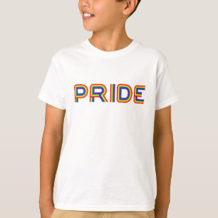 T-shirt Fierté  Rainbow Letters