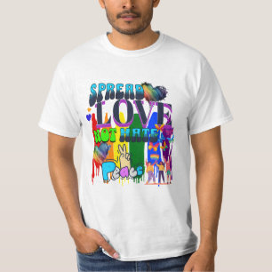 T-shirt Fierté Répandre l'amour et non la haine
