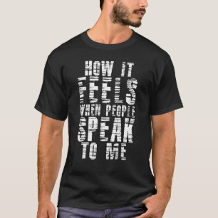 T-shirt Fierté sourde ASL Langue des signes Comment il se 