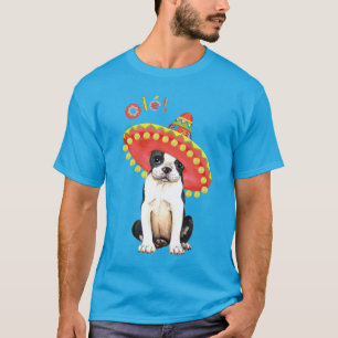 T-shirt Fiesta Boston Terrier