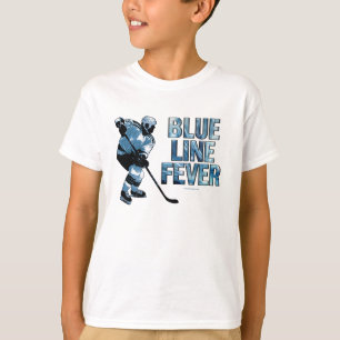T-shirt Fièvre de Blue Line (hockey)