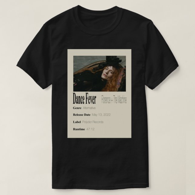 T-shirt Fièvre de la danse (Design devant)