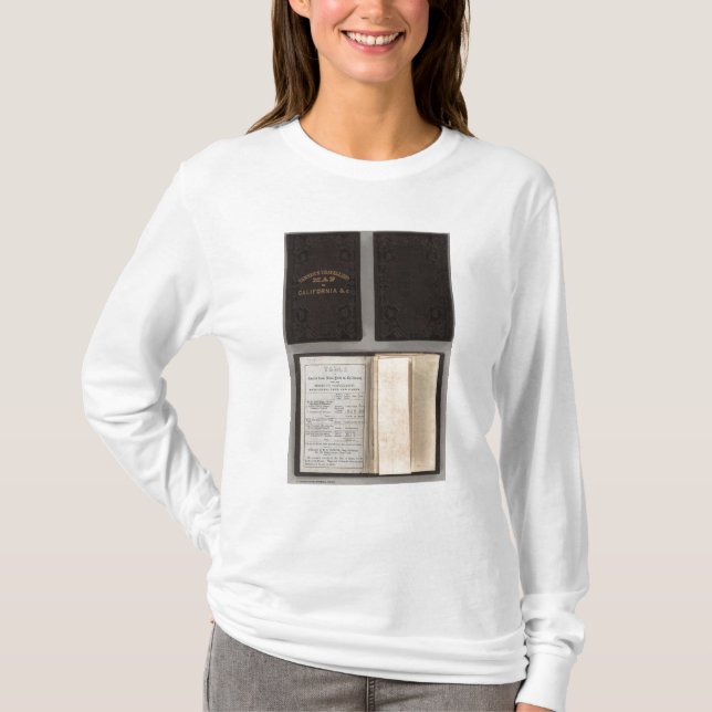 T-shirt Fièvre de l'or vers la Californie (Devant)
