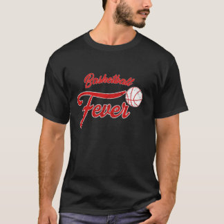T-shirt Fièvre du basket-ball féminin Basketball