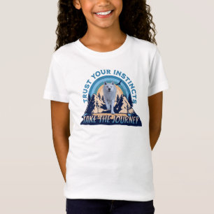 T-Shirt Fiez-vous à vos instincts Aventure de loup arctiqu