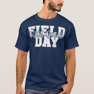 T-shirt Fifth School teacher kids red
