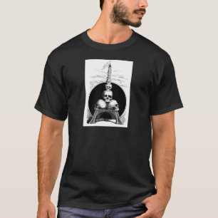 T-shirt Figaro. Tour Eiffel pour le cimetière