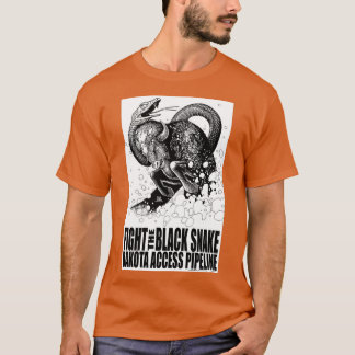T-shirt Fight the Black Snake NODAPL 