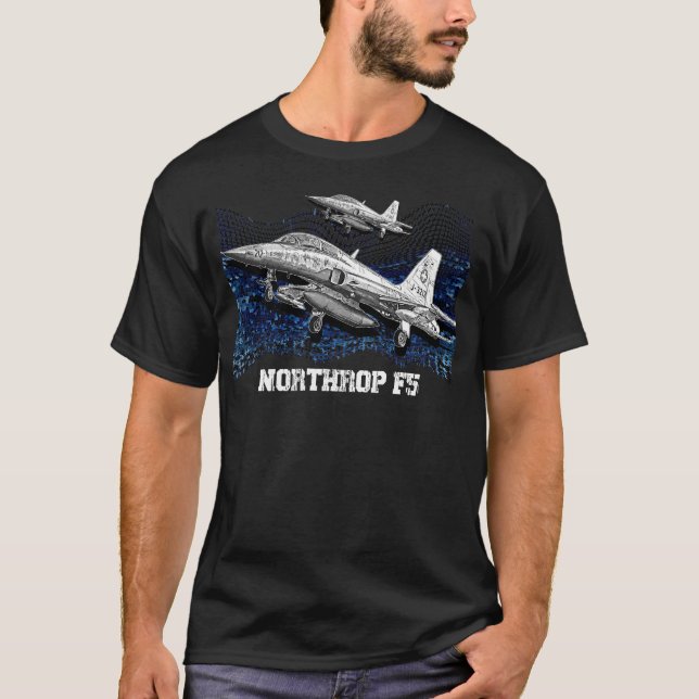 T-shirt Fighter Supersonique F-5 Northrop (Devant)