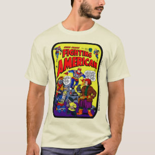 T-Shirt Fighting American 1950er