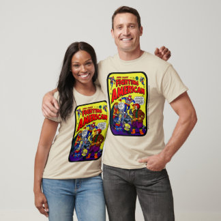T-Shirt Fighting American 1950er