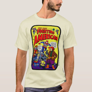 T-shirt Fighting American des années 1950