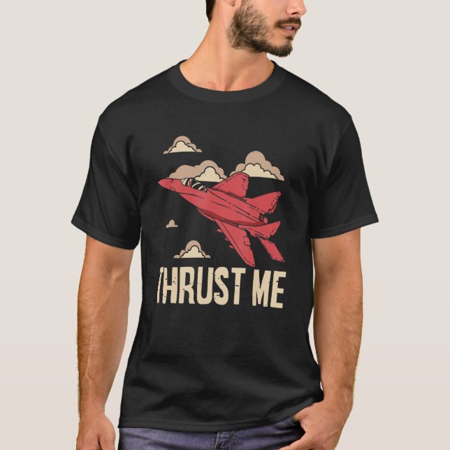 T-shirt Fighust Me Aviateur Aviateur Aviateur Aviateur Avi (Devant)